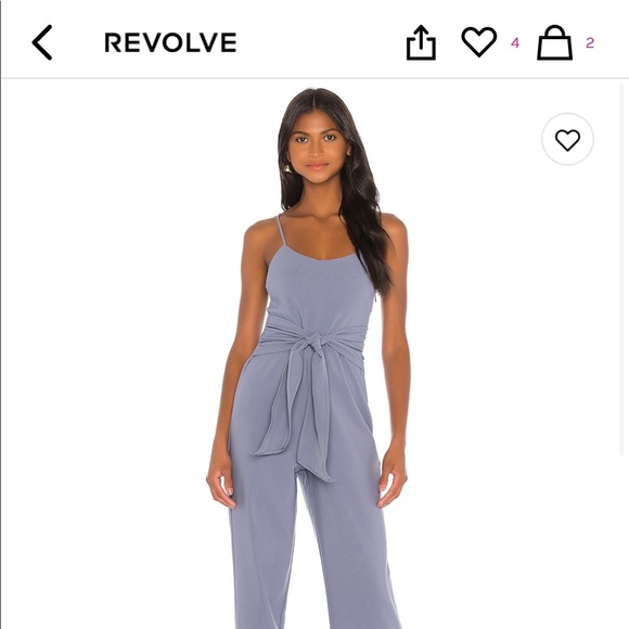 BLUE KENZIE LOVERS + FRIENDS JUMPSUIT NWT - Picture 2 of 2